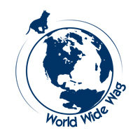 World Wide Wag Logo - Blue Web